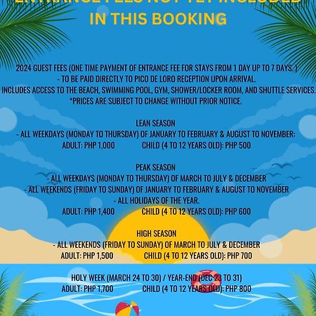 Beach Getaway At Pico De Loro Hamilo Coast Nasugbu Batangas Εξωτερικό φωτογραφία